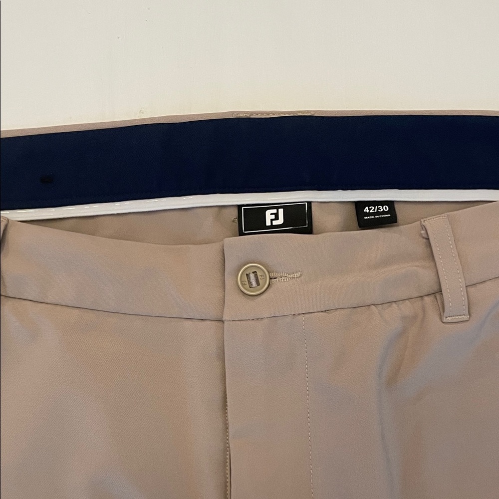 FootJoy Khaki Golf Tour Pants